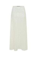 Beach Bound Maxi Skirt Pearl