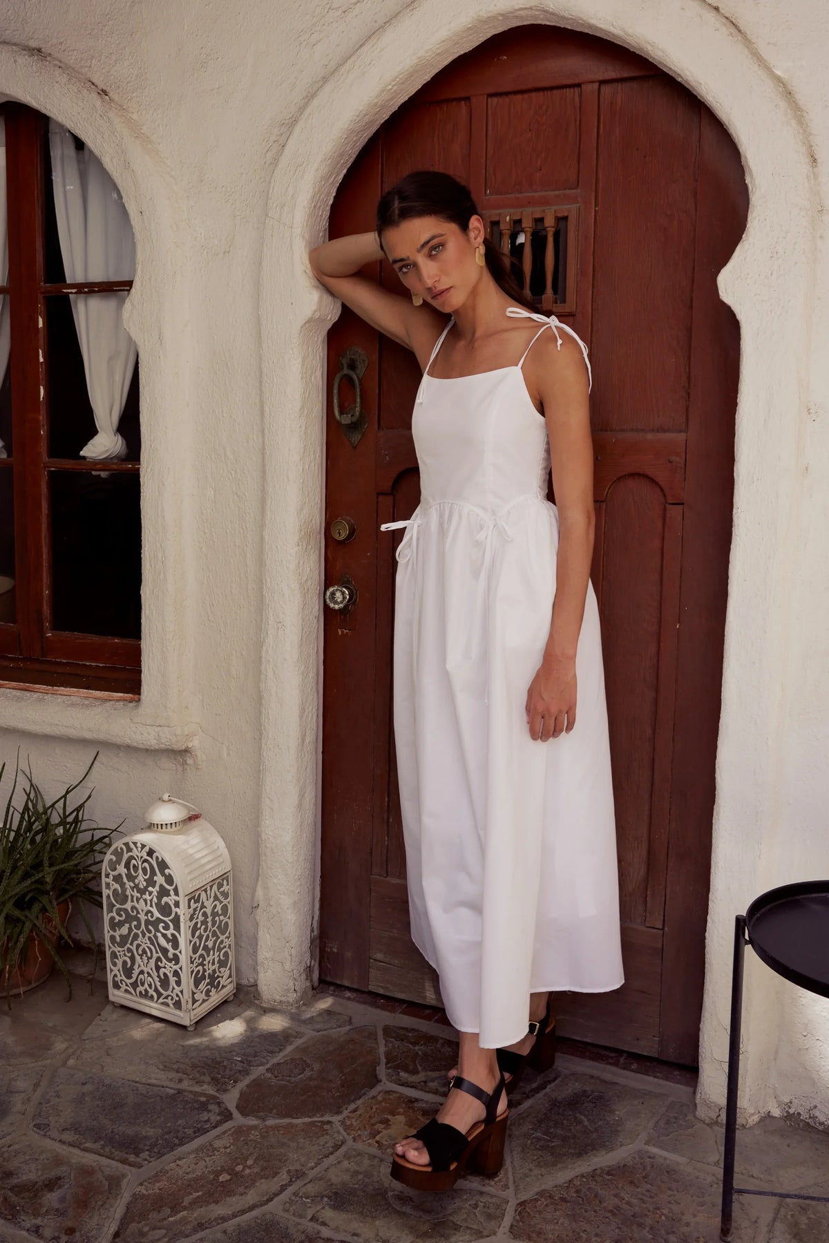 Misha Bow Maxi Dress