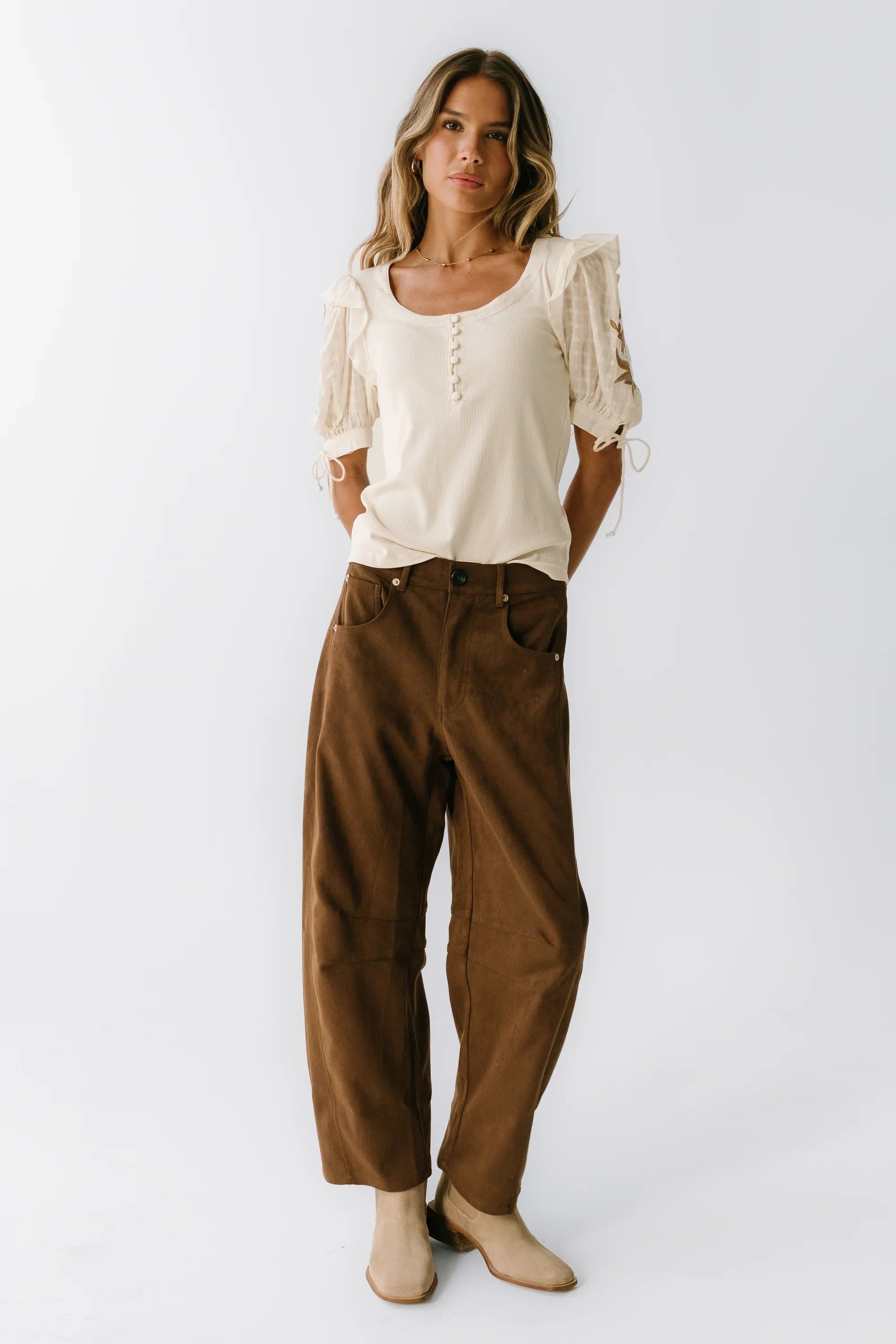 Holden Embroidered Top