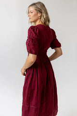 Tammia Ric Rac Midi Dress