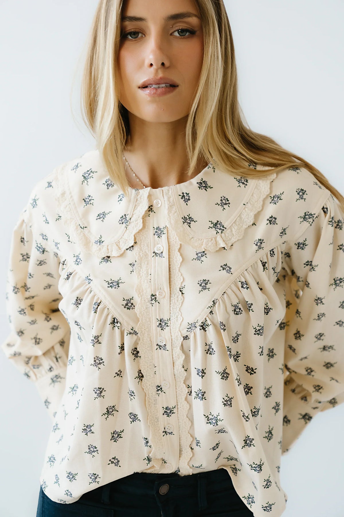 Wallace Floral Blouse